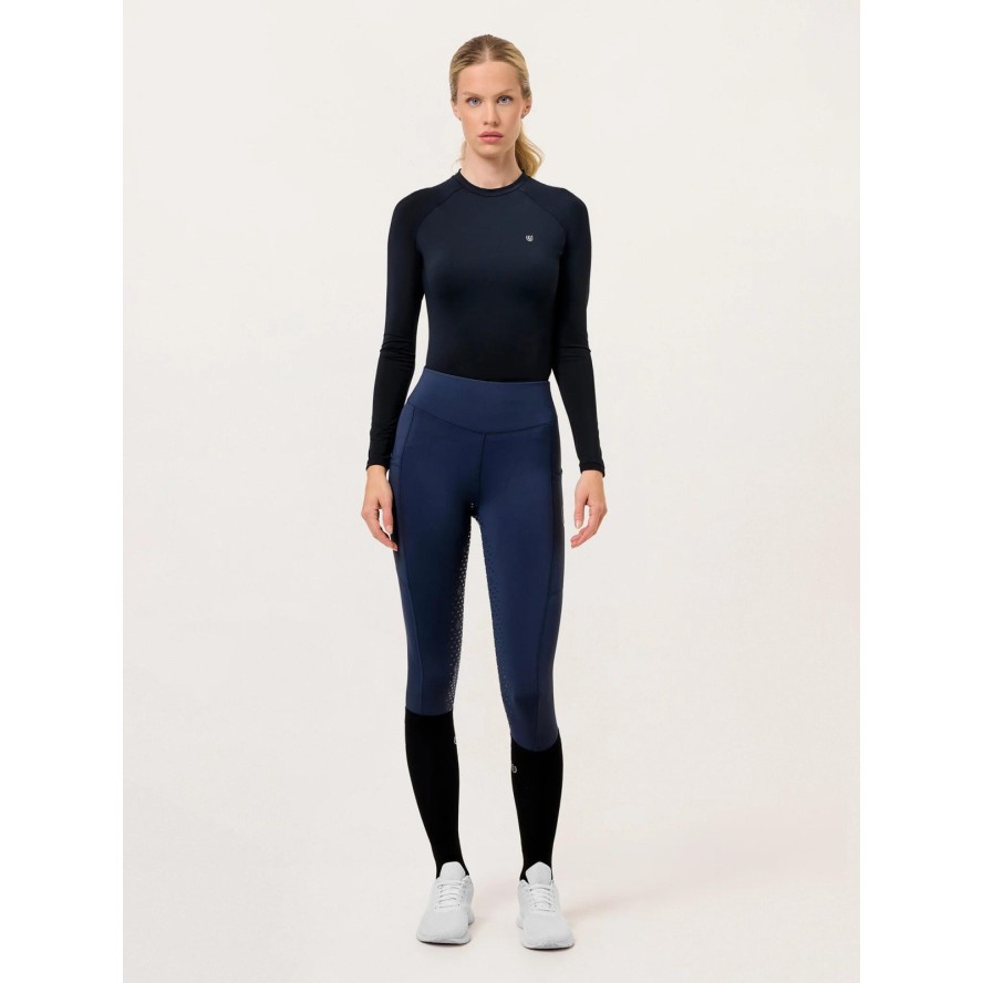 Damskie legginsy jeździeckie z pełną przyczepnością Equestrian Stockholm Dressag
