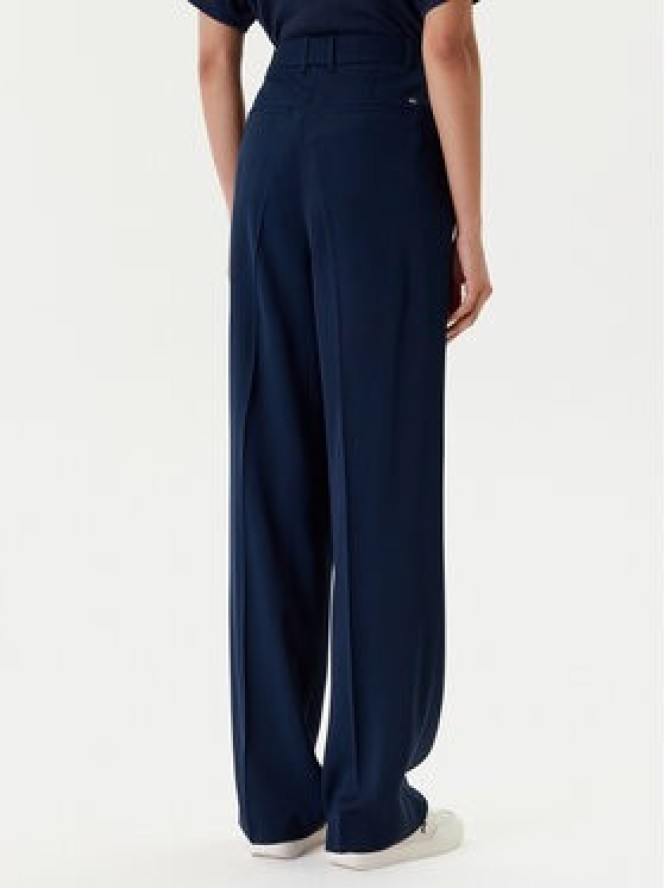 Tommy Hilfiger Spodnie materiałowe WW0WW46749 Granatowy Relaxed Fit