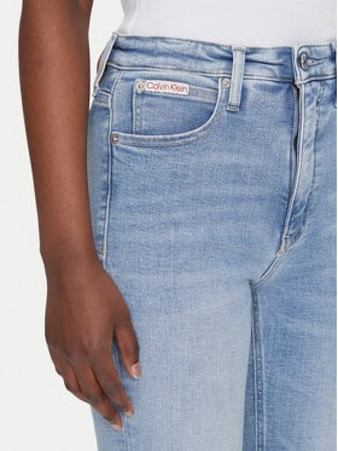 Calvin Klein Jeans Jeansy J20J225141 Niebieski Skinny Fit