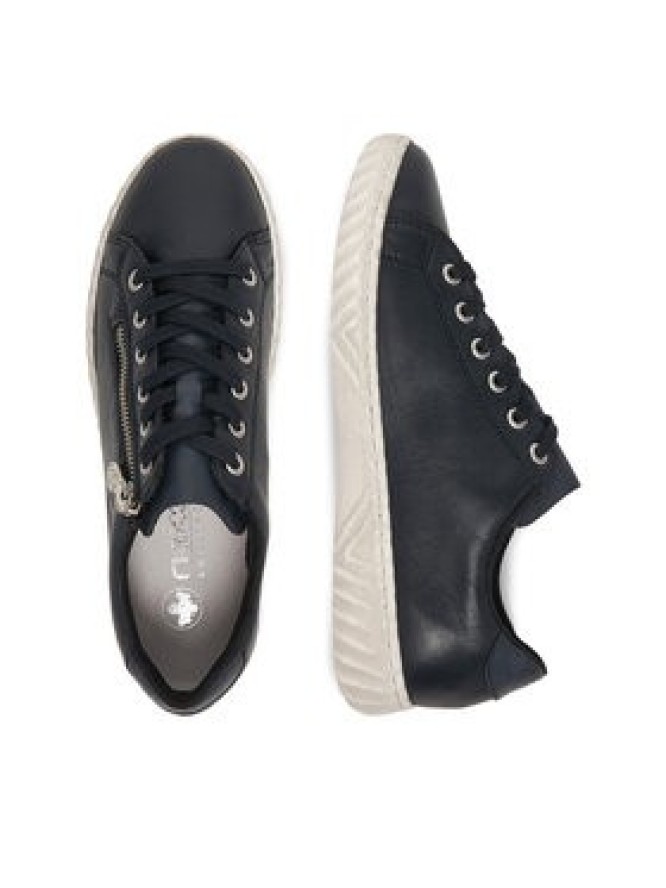 Rieker Sneakersy N0900-14 Czarny