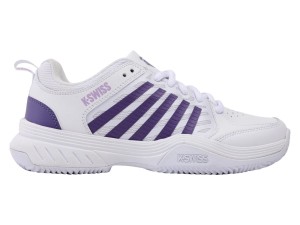 Sneakersy damskie K-swiss COURT EXPRESS 2 do treningu fioletowe (94428-151-M)
