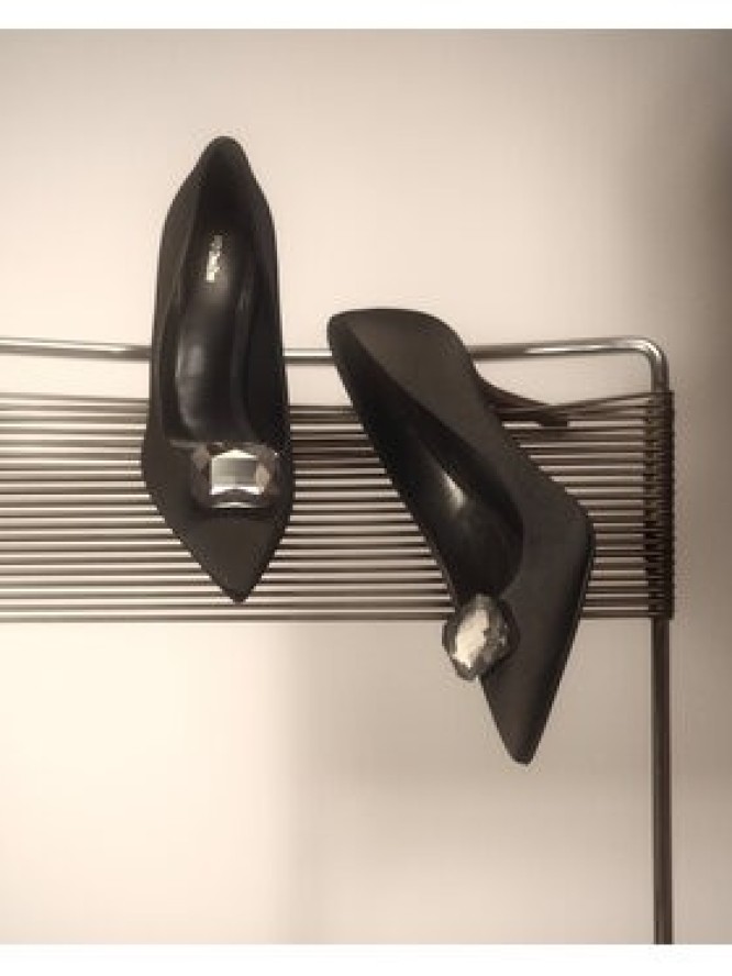 DeeZee Szpilki R24SS04000A Czarny