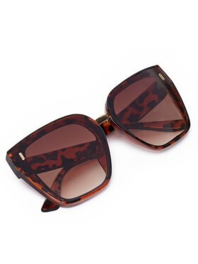 JENNY Okulary przeciwsłoneczne 4WF-020-SS25 Brązowy