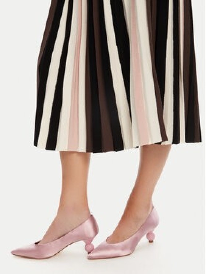 Weekend Max Mara Spódnica plisowana Pleiadi 2525306011 Brązowy Regular Fit