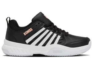 Sneakersy damskie K-swiss COURT EXPRESS 2 CLAY do treningu czarne (94429-078-M)