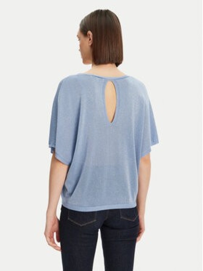 Morgan Sweter 251-MDIX Niebieski Relaxed Fit