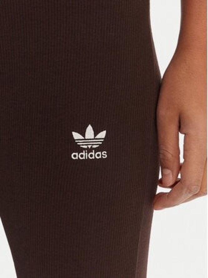 adidas Legginsy Essentials KD3849 Brązowy Flared Leg
