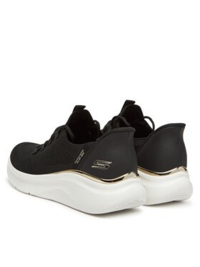 Skechers Sneakersy Bobs B Love-True Delight 117617/BLK Czarny