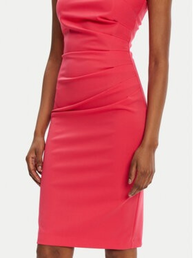 Rinascimento Sukienka koktajlowa CFC0122564003 Różowy Regular Fit