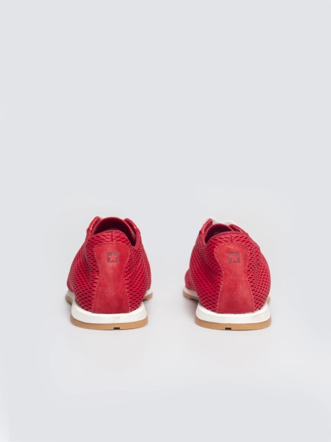 sneakersy damskie czerwone tt274656 603