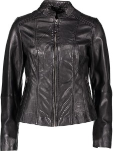 7eleven Skórzana kurtka "Paulette" w kolorze czarnym rozmiar: 44