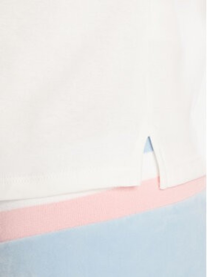 Juicy Couture Polo JCWCT225355 Biały Regular Fit