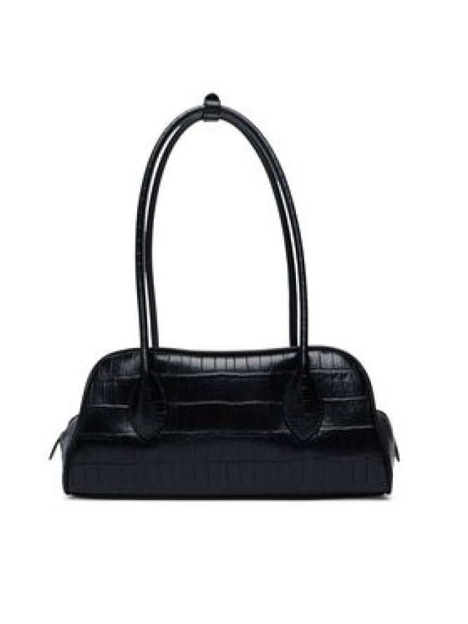 Calvin Klein Torebka Emblem Trio Croco Shoulder Bag LV04F3780G Czarny
