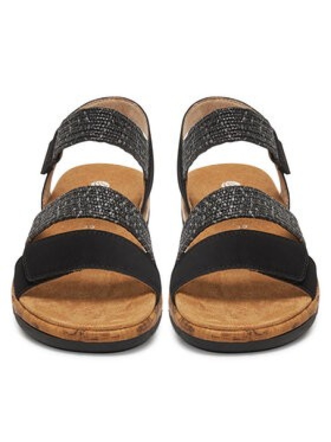 Remonte Sandały R6861-02 Czarny