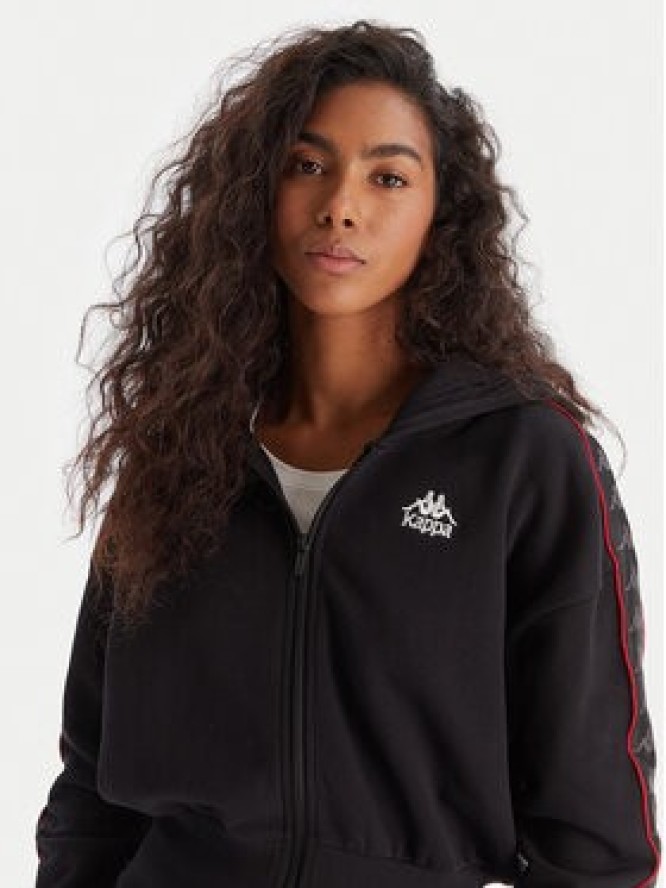 Kappa Bluza Banda Clarise 32261BW Czarny Regular Fit