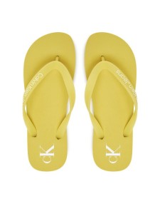 Calvin Klein Jeans Japonki Beach Sandal Transparent Tpu YW0YW01829 Żółty