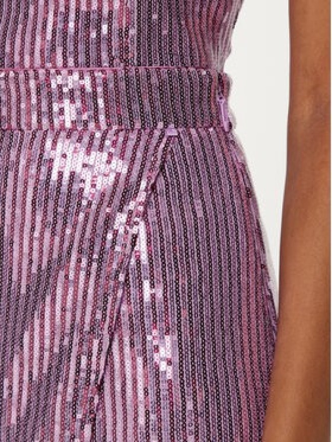 Fracomina Spódnica maxi FQ24WG3001W66701 Fioletowy Slim Fit