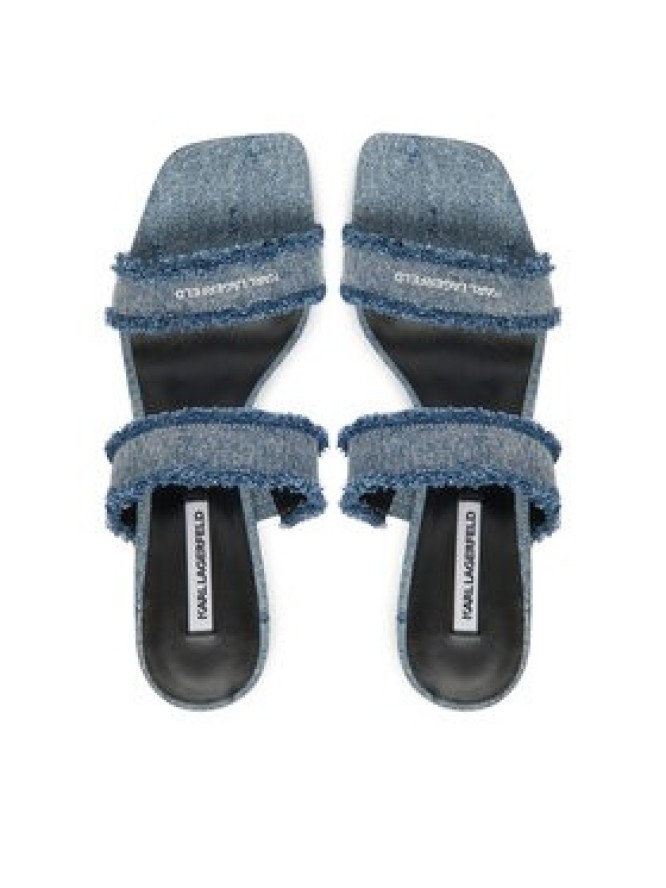 KARL LAGERFELD Klapki Waverly KL34611D Niebieski