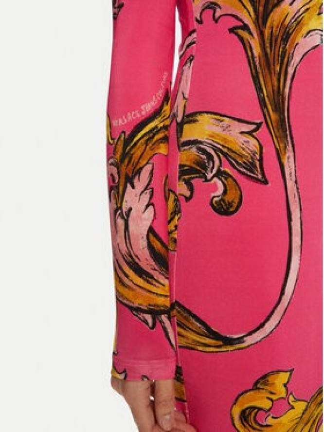 Versace Jeans Couture Sukienka codzienna 78HAO920 Różowy Regular Fit