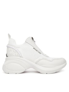 MICHAEL Michael Kors Sneakersy Zuma Mixed-Media Trainer 43F5ZUFP3L Biały