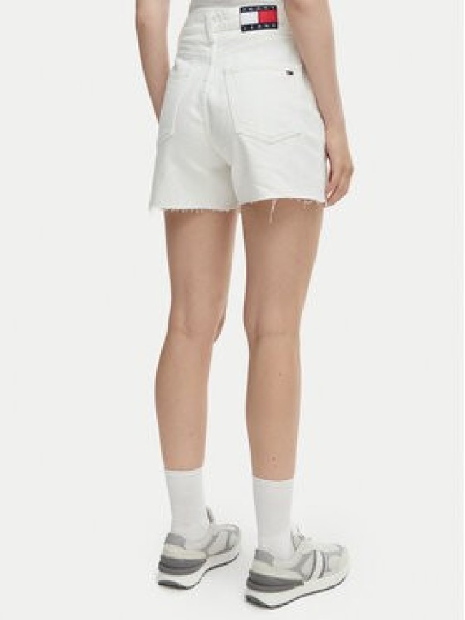 Tommy Jeans Szorty jeansowe DW0DW22695 Biały Regular Fit