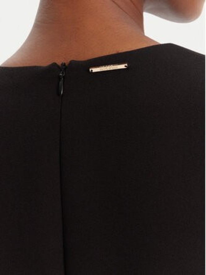 Just Cavalli Sukienka koktajlowa 79PAO918 Czarny Regular Fit