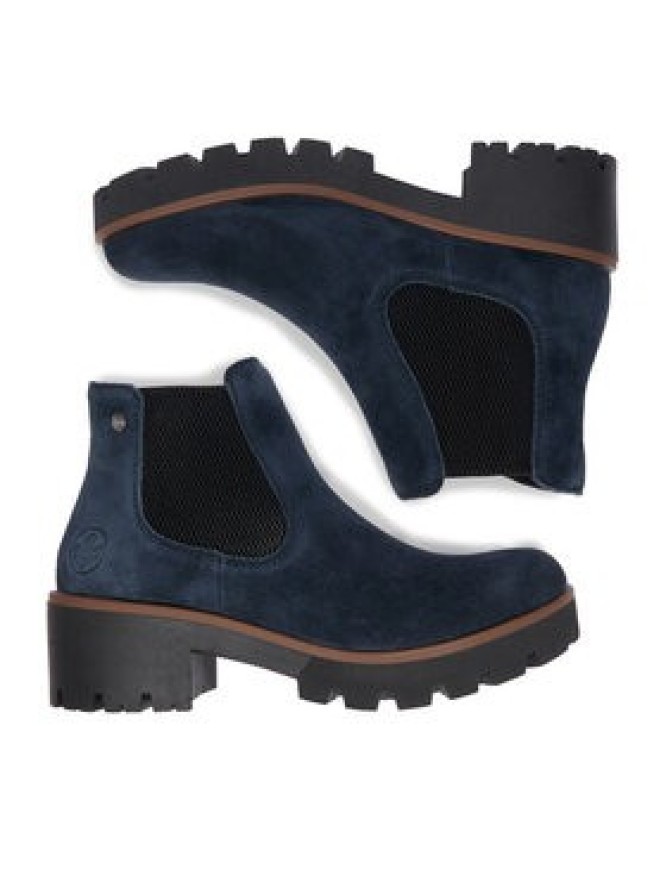Rieker Botki CEO-79265-14 Granatowy
