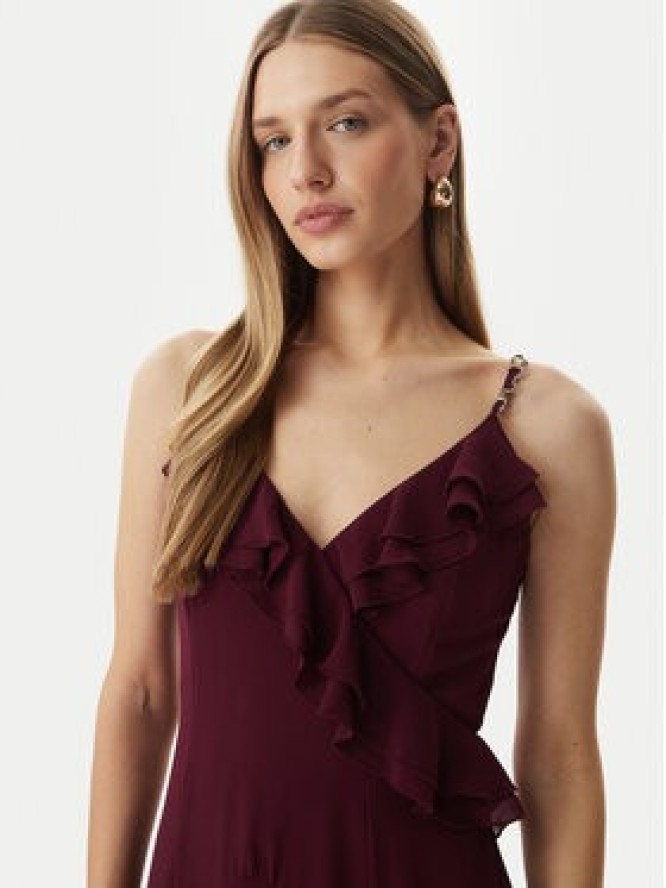 Morgan Sukienka koktajlowa 261-RDADOU Bordowy Regular Fit