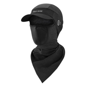 WEST BIKING Cagoule z jedwabiu chłodzącego z daszkiem i ochroną UV