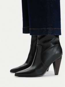 MEXX Botki EO-MI001804363W Czarny