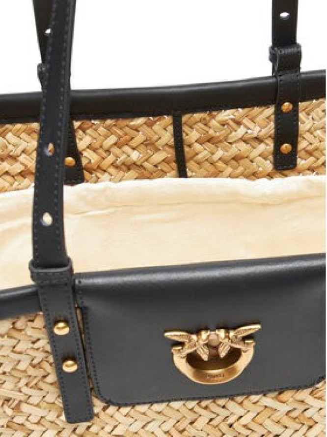 PINKO Torebka Love Summer Basket PE 25 PLTT 103324 A1RL Beżowy