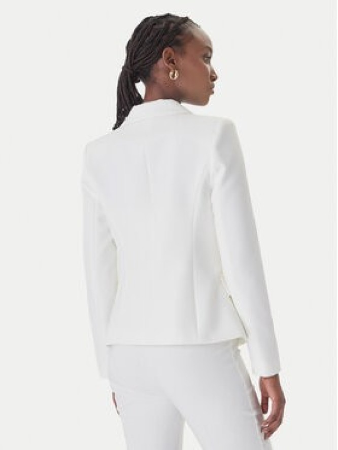 Rinascimento Marynarka CFC0128643003 Biały Regular Fit