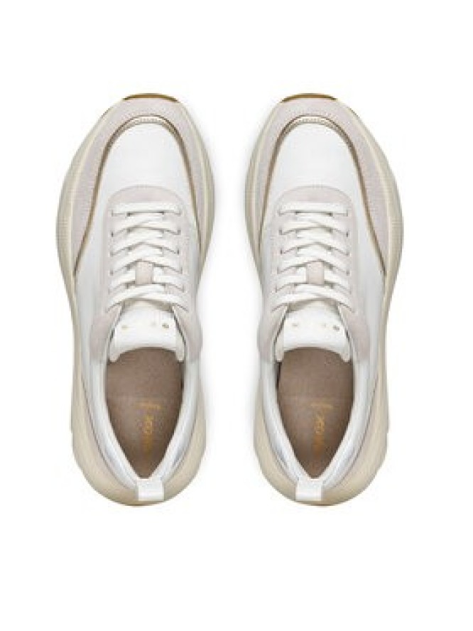 Geox Sneakersy D Diamanta D66UFA 08522 C1352 Biały