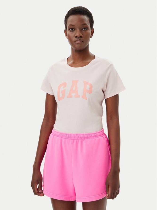 Gap T-Shirt 729555-01 Różowy Regular Fit