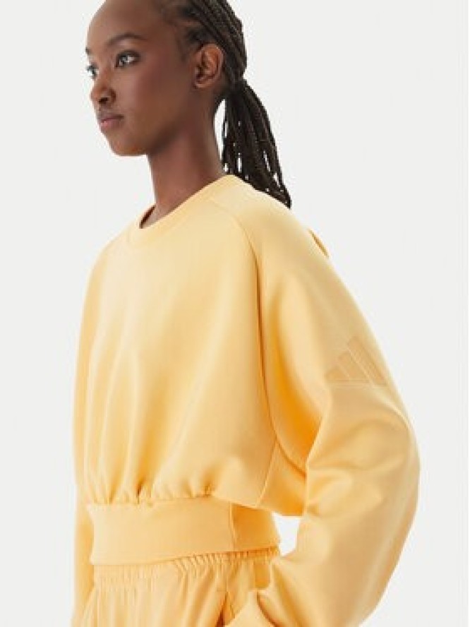 adidas Bluza Soft Lux KA7017 Pomarańczowy Loose Fit