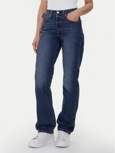 Levi's® Jeansy 501® Curve 0036A-0005 Niebieski Straight Fit