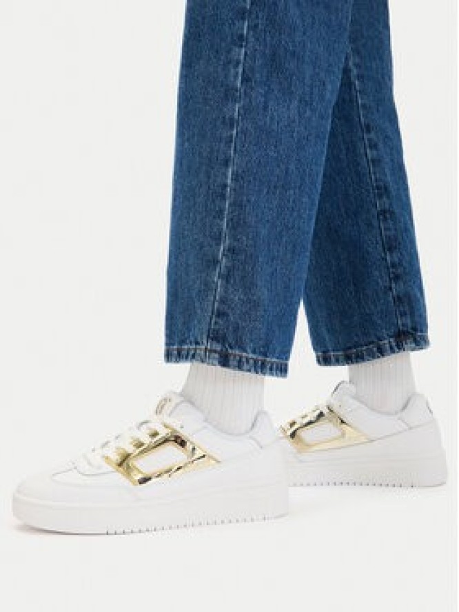 Just Cavalli Sneakersy 80RA3SM2 ZPC07 Biały
