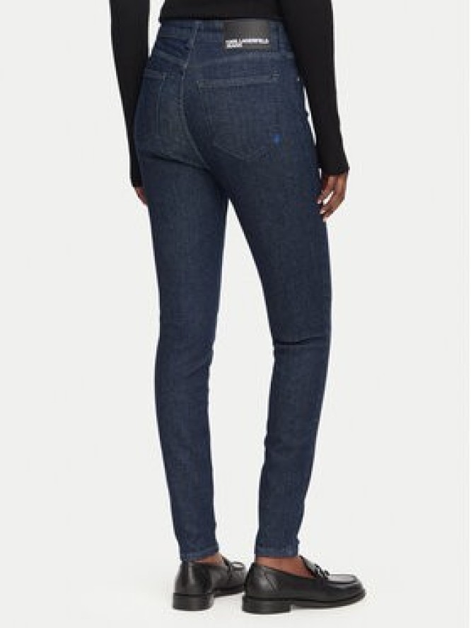 Karl Lagerfeld Jeans Jeansy B3W10010 Granatowy Skinny Fit