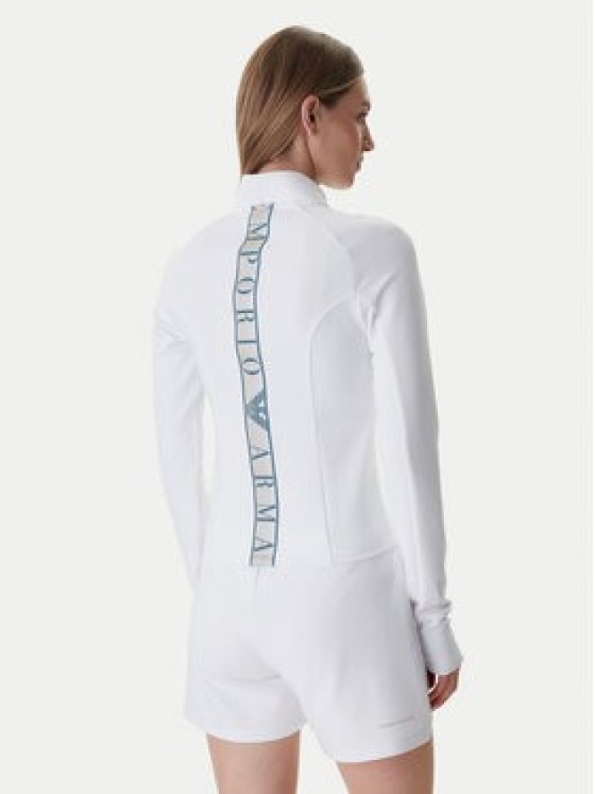 EA7 Emporio Armani Bluza 7W001150 AF12501 Biały Slim Fit