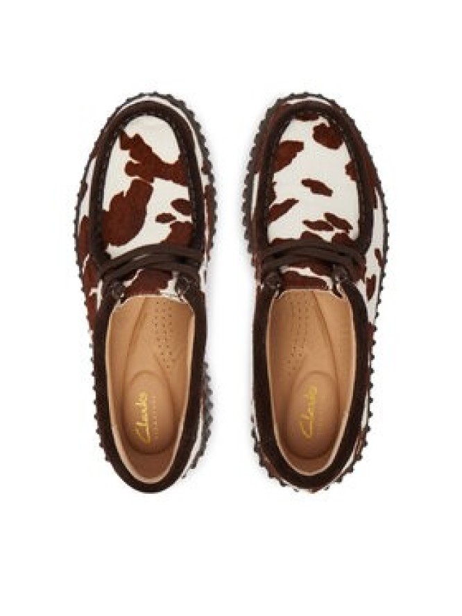 Clarks Półbuty Torhill Bee 26186666 Brązowy