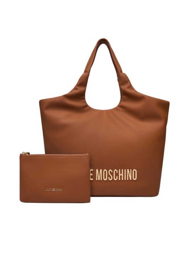 LOVE MOSCHINO Torebka JC4396PP0NKD020A Brązowy
