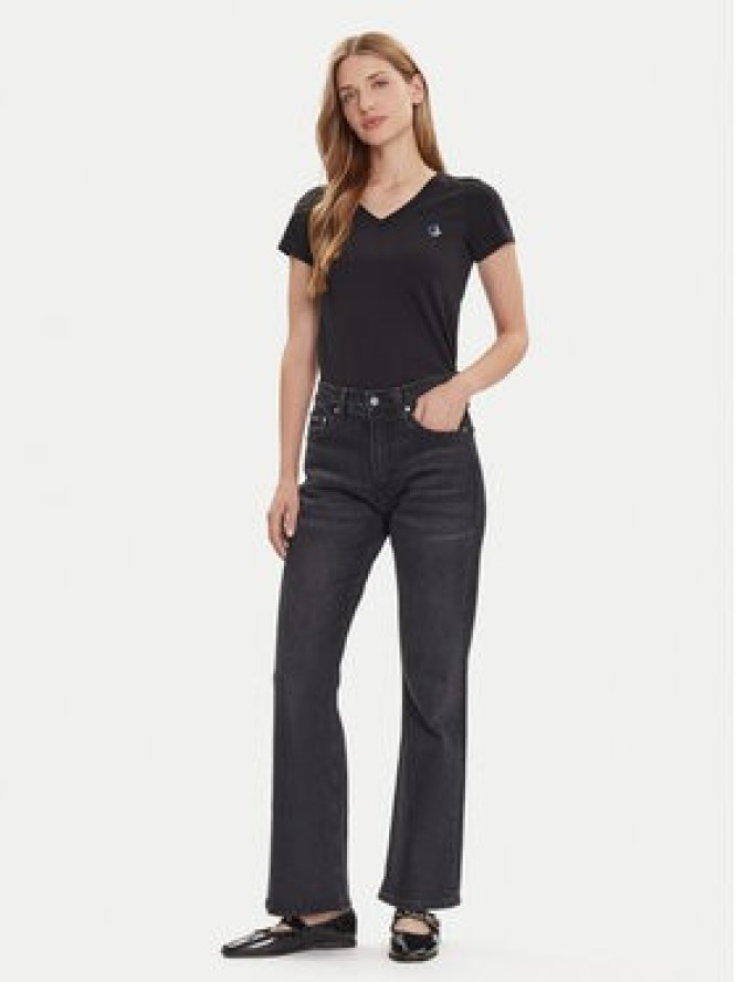 Karl Lagerfeld Jeans T-Shirt A2W17097 Czarny Regular Fit