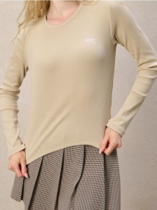 Koszulka z długimi rękawami - szary