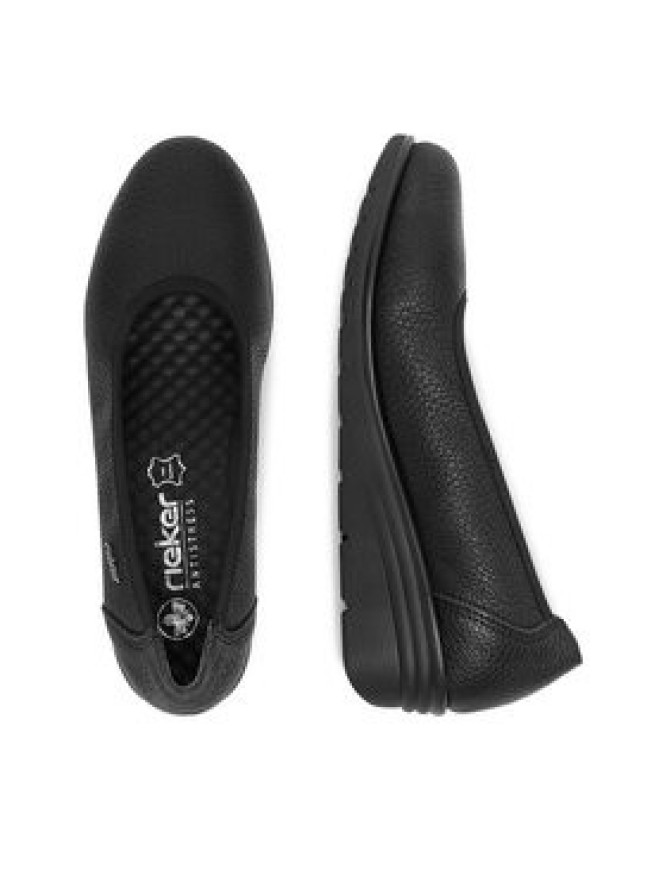 Rieker Baleriny CEO-L5360-00 Czarny