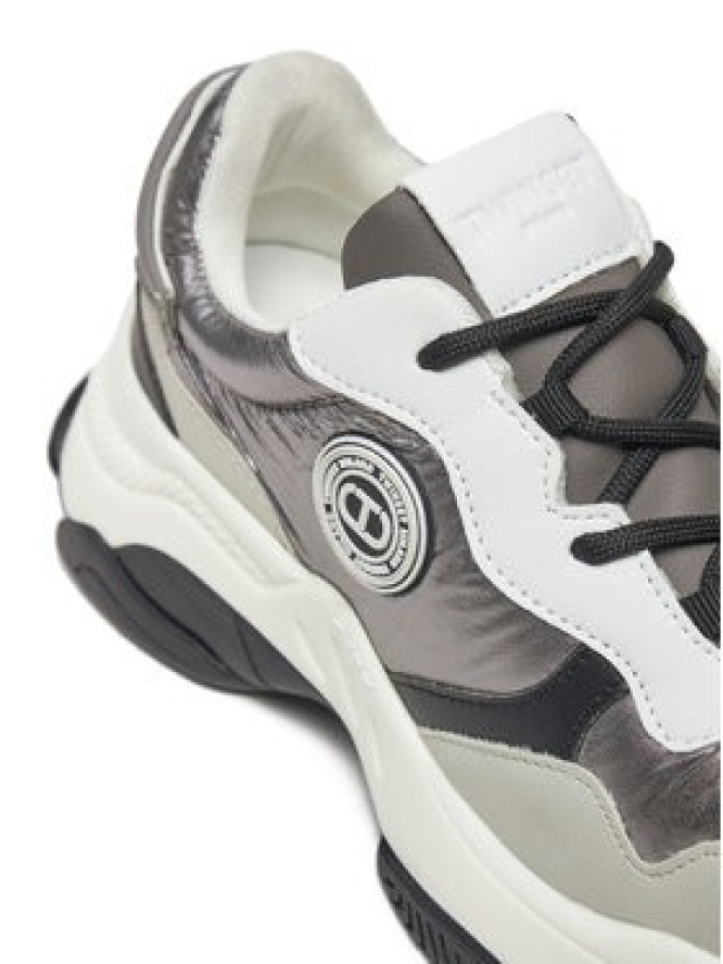 TWINSET Sneakersy 242TGT18C Srebrny