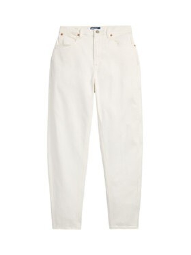 Polo Ralph Lauren Jeansy 211969399001 Biały Tapered Fit