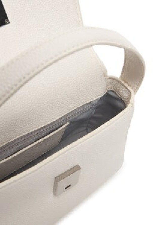 Calvin Klein Torebka Emblem Hw Pebble Shoulder Bag 25 LV04F3425G Biały