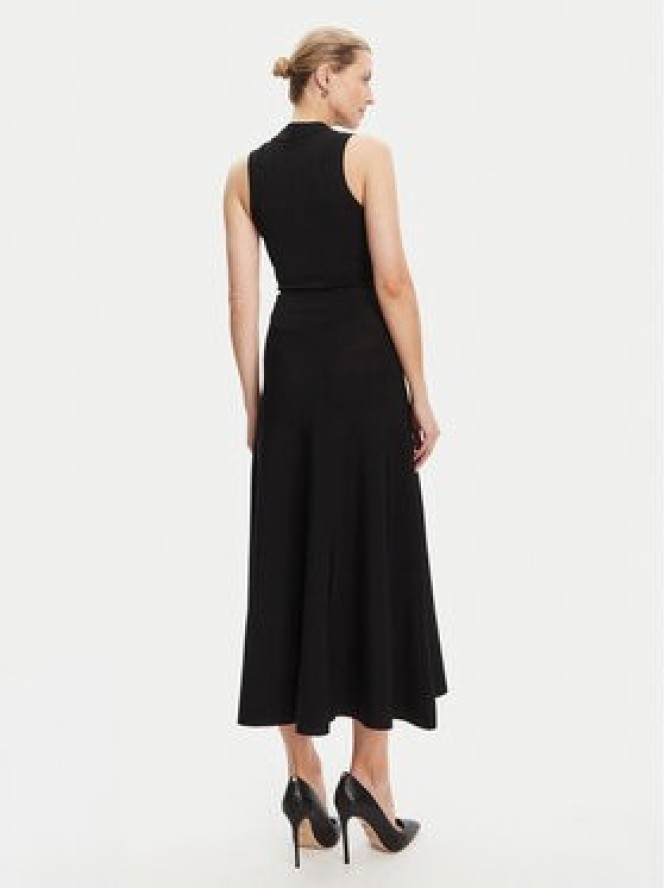 Guess Sukienka dzianinowa W5YK0S Z0241 Czarny Regular Fit