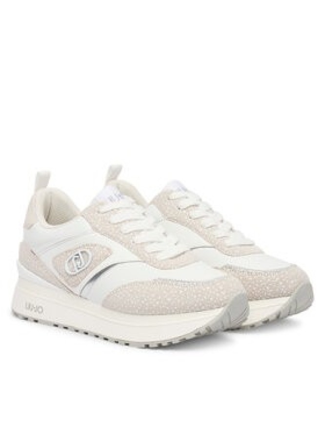 Liu Jo Sneakersy Maxi Wonder 97 BA6007 PX808 Biały