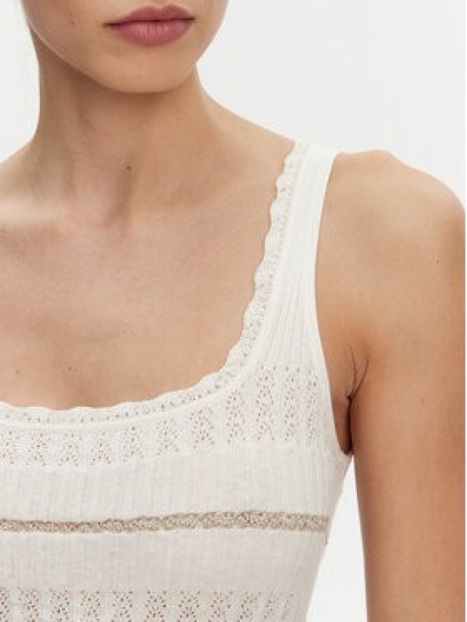 PINKO Top 104736 A2FC Biały Regular Fit